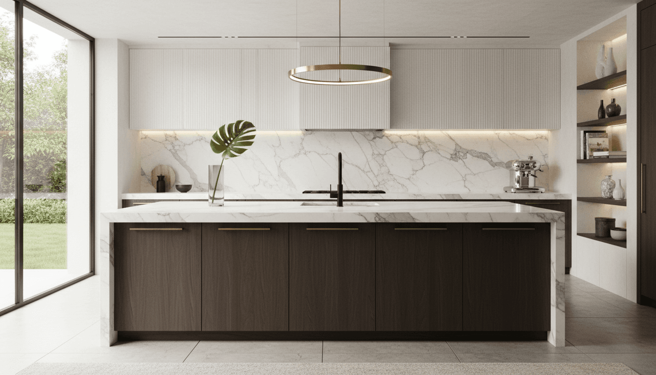 Elegant luxury home interior detail