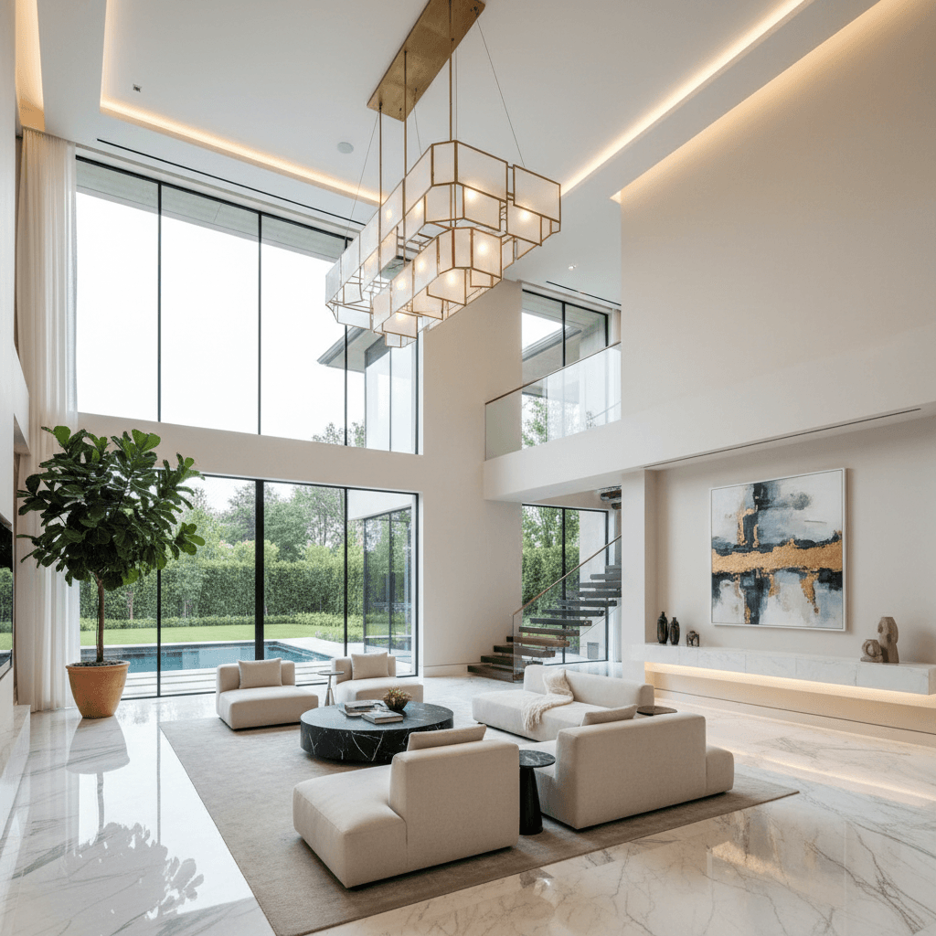 Modern luxury home interior